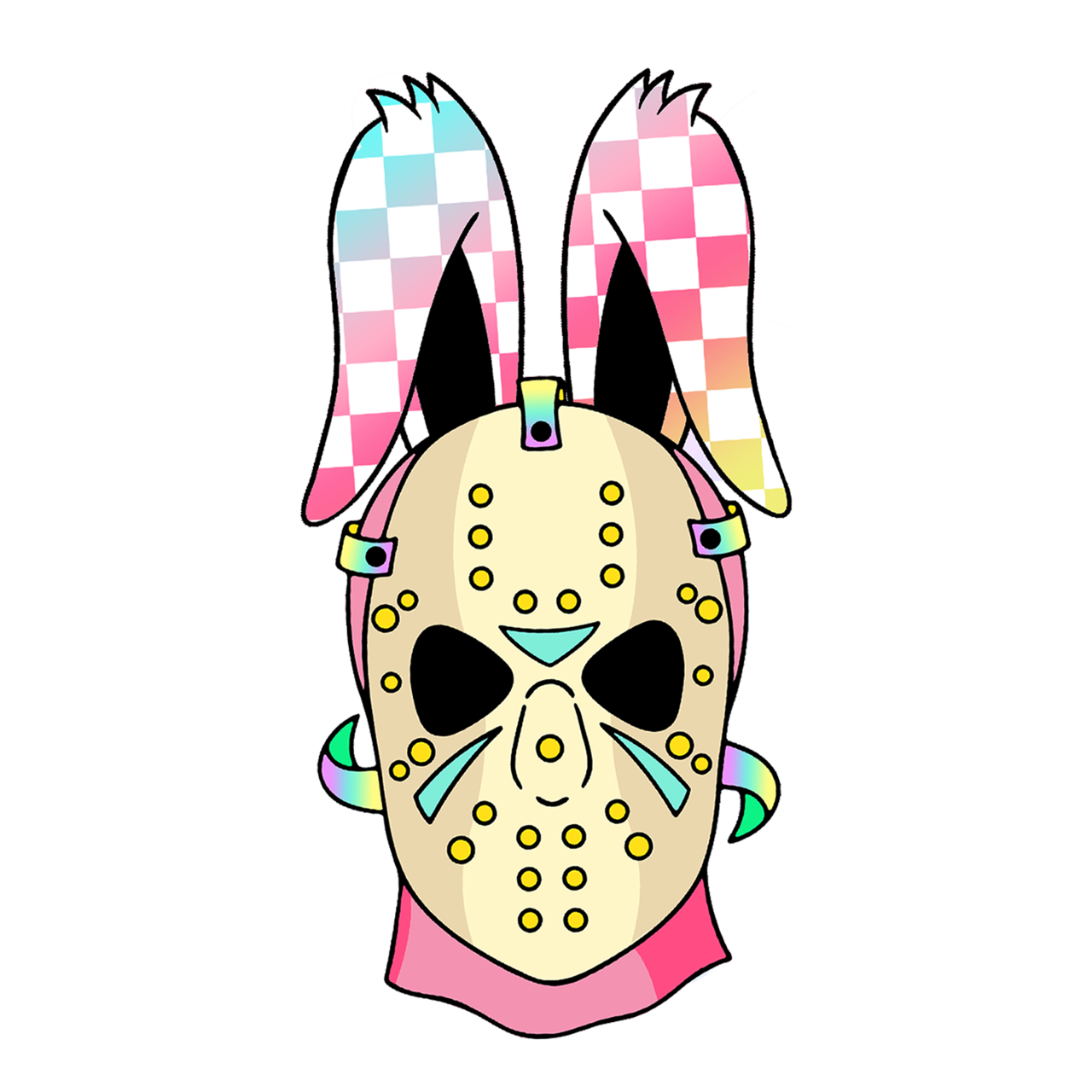 Easter Slasher: Jason Voorhees- DTF Transfer - Direct-to-Film